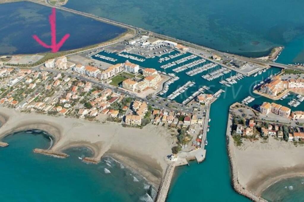 פרונטיניאן Le Nautica Plage T2 Climatise En Bord De Mer מראה חיצוני תמונה